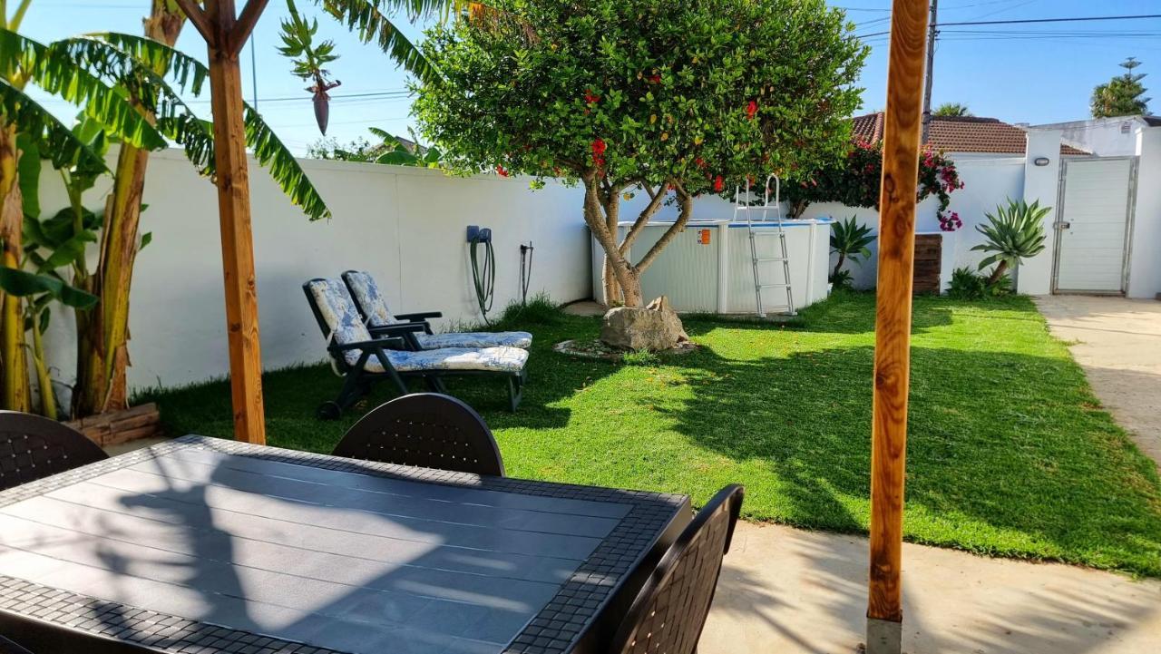 Apartamento Privado Con Jardin, Piscina Elevada Y Bbq Chiclana de la Frontera Exterior photo