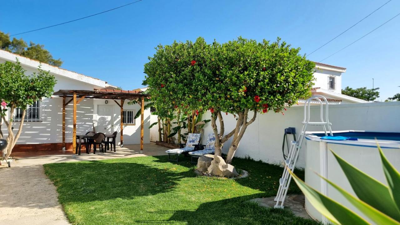 Apartamento Privado Con Jardin, Piscina Elevada Y Bbq Chiclana de la Frontera Exterior photo